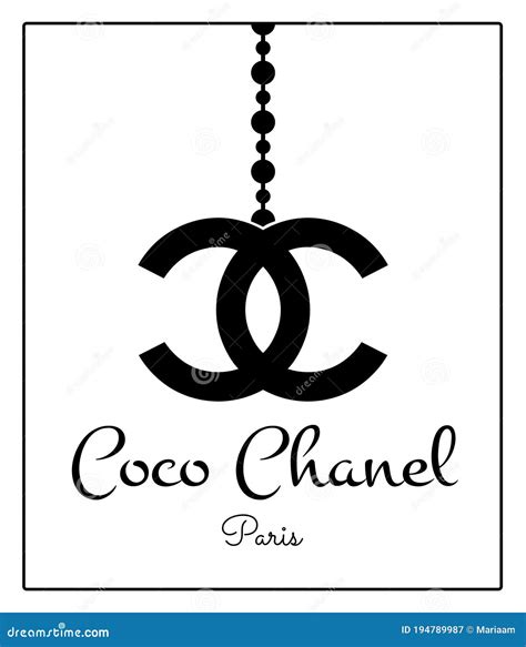 chanel logo coco|Coco Chanel logo design.